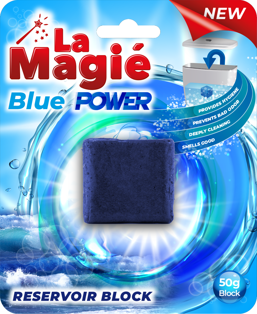 LA MAGIÉ BLUE POWER 50 G RESERVOIR BLOCK